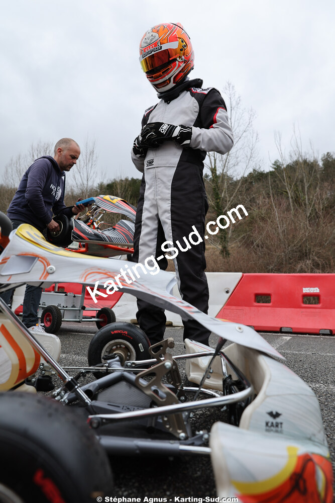 28/02 & 01/03/2026 : 1ère manche du Championnat du Sud 2026 à Aigues-Vives (photos Stéphane Agnus) 2026 — karting