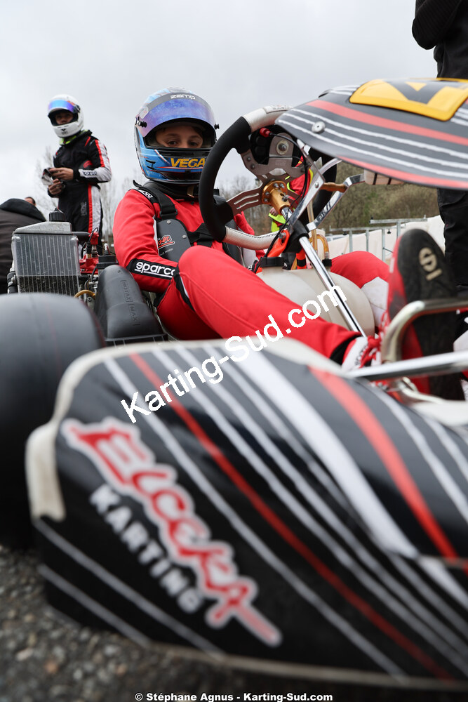 28/02 & 01/03/2026 : 1ère manche du Championnat du Sud 2026 à Aigues-Vives (photos Stéphane Agnus) 2026 — karting