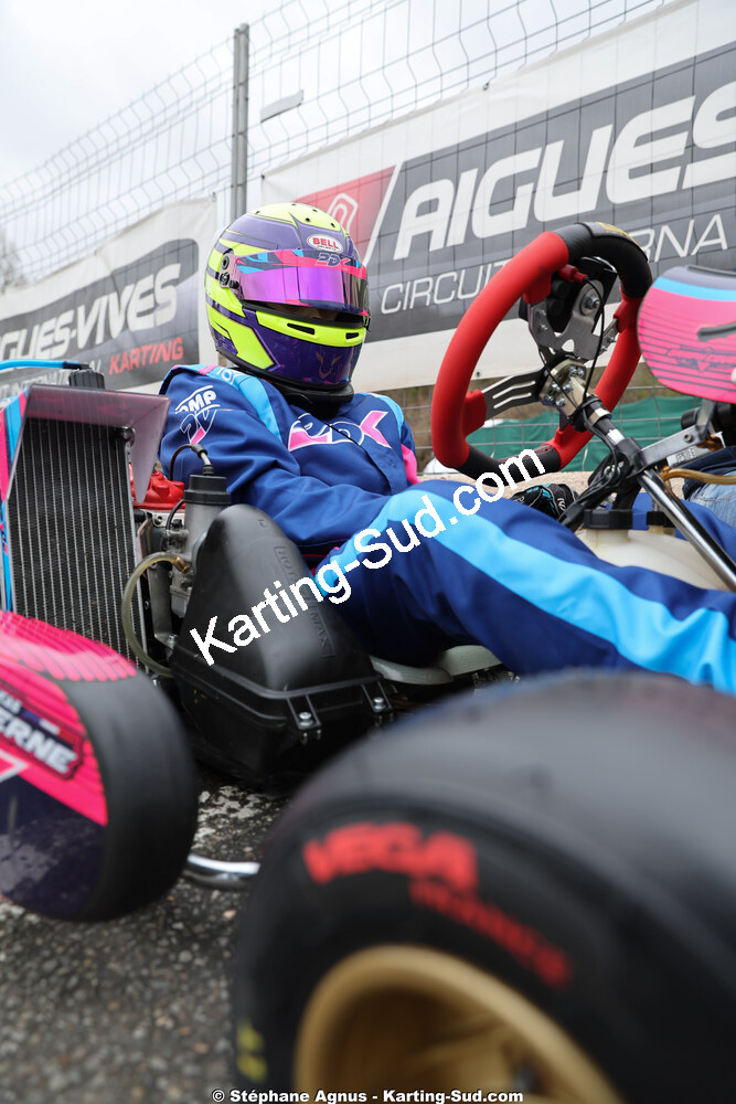 28/02 & 01/03/2026 : 1ère manche du Championnat du Sud 2026 à Aigues-Vives (photos Stéphane Agnus) 2026 — karting