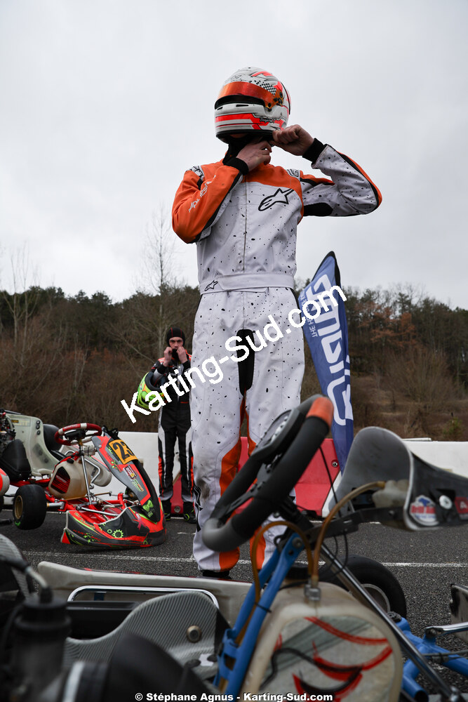28/02 & 01/03/2026 : 1ère manche du Championnat du Sud 2026 à Aigues-Vives (photos Stéphane Agnus) 2026 — karting