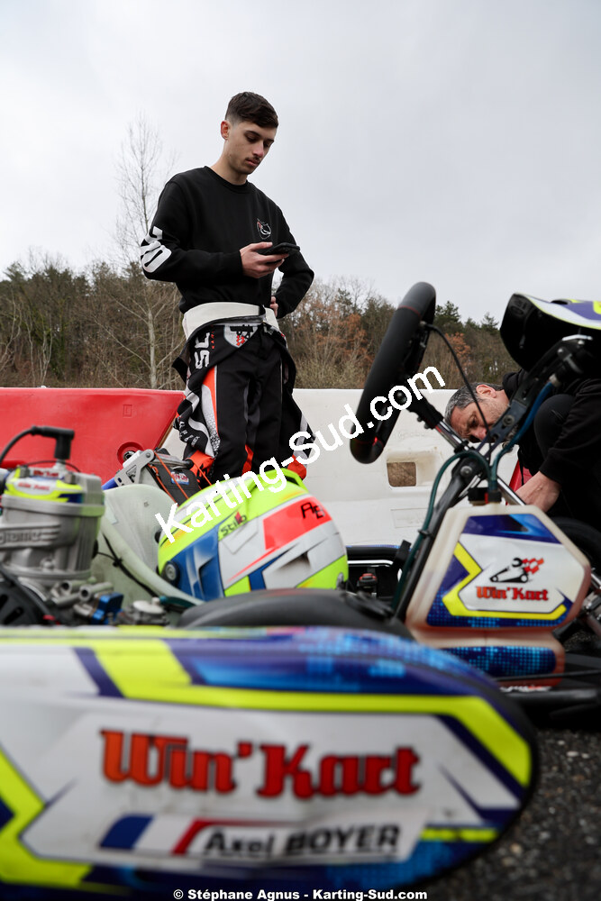 28/02 & 01/03/2026 : 1ère manche du Championnat du Sud 2026 à Aigues-Vives (photos Stéphane Agnus) 2026 — karting