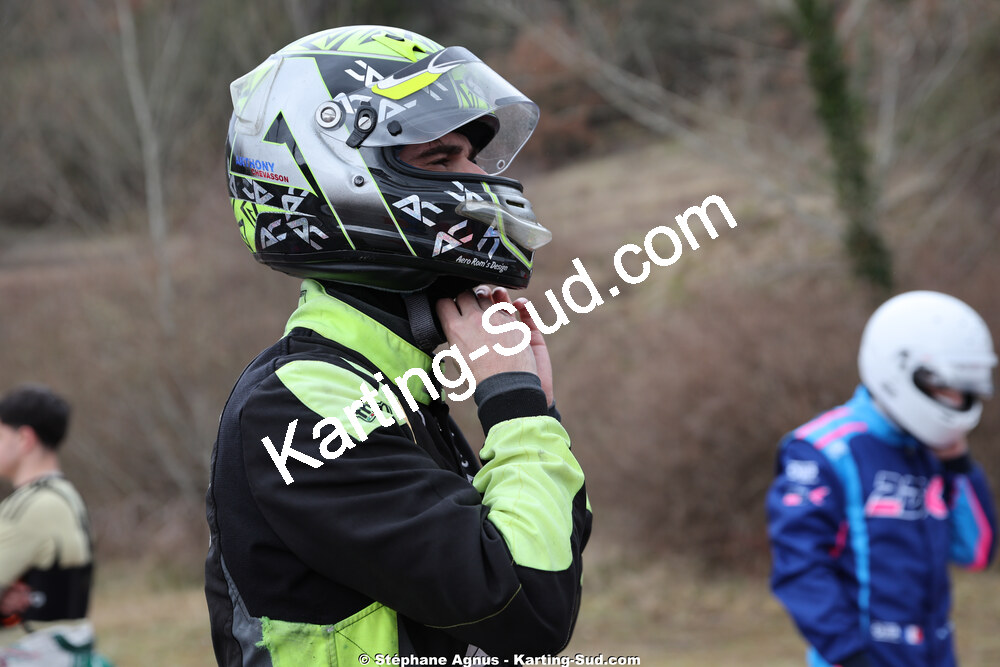 28/02 & 01/03/2026 : 1ère manche du Championnat du Sud 2026 à Aigues-Vives (photos Stéphane Agnus) 2026 — karting