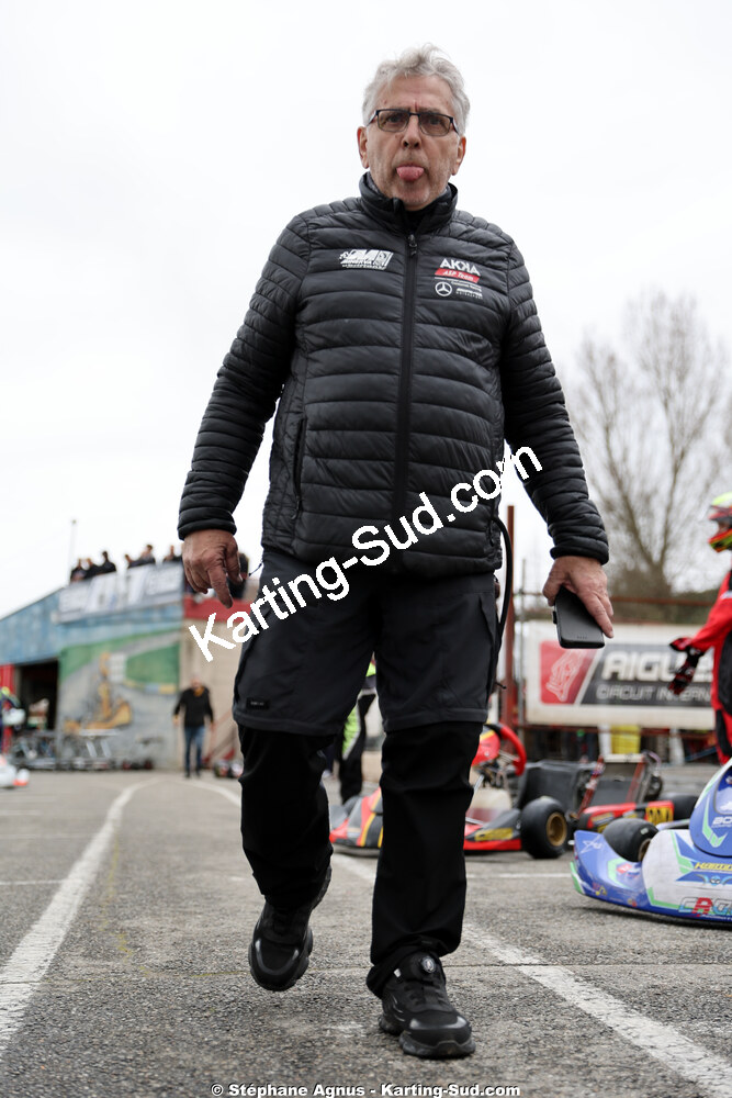 Alain SERVANT — 28/02 & 01/03/2026 : 1ère manche du Championnat du Sud 2026 à Aigues-Vives (photos Stéphane Agnus) 2026 — karting