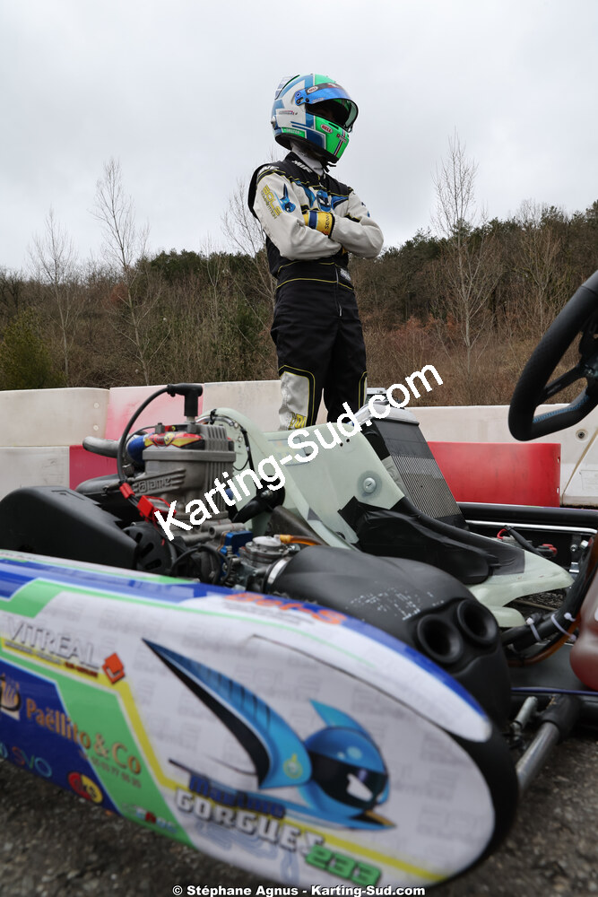28/02 & 01/03/2026 : 1ère manche du Championnat du Sud 2026 à Aigues-Vives (photos Stéphane Agnus) 2026 — karting