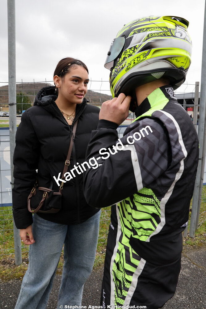 28/02 & 01/03/2026 : 1ère manche du Championnat du Sud 2026 à Aigues-Vives (photos Stéphane Agnus) 2026 — karting