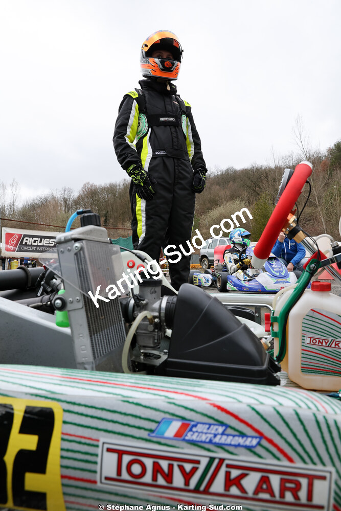 28/02 & 01/03/2026 : 1ère manche du Championnat du Sud 2026 à Aigues-Vives (photos Stéphane Agnus) 2026 — karting