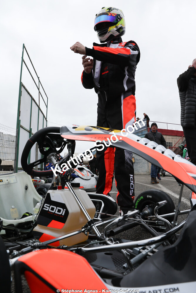28/02 & 01/03/2026 : 1ère manche du Championnat du Sud 2026 à Aigues-Vives (photos Stéphane Agnus) 2026 — karting