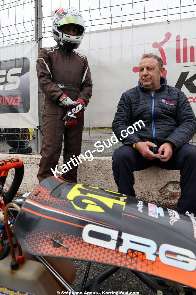 28/02 & 01/03/2026 : 1ère manche du Championnat du Sud 2026 à Aigues-Vives (photos Stéphane Agnus) 2026 — karting