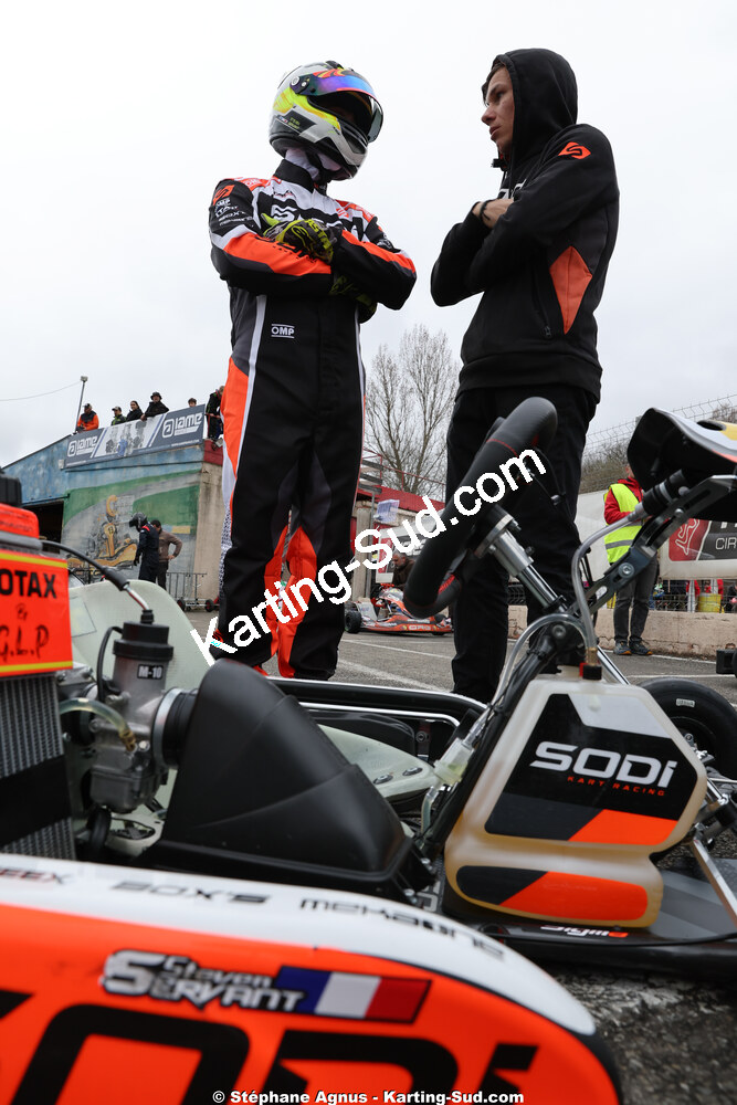 28/02 & 01/03/2026 : 1ère manche du Championnat du Sud 2026 à Aigues-Vives (photos Stéphane Agnus) 2026 — karting