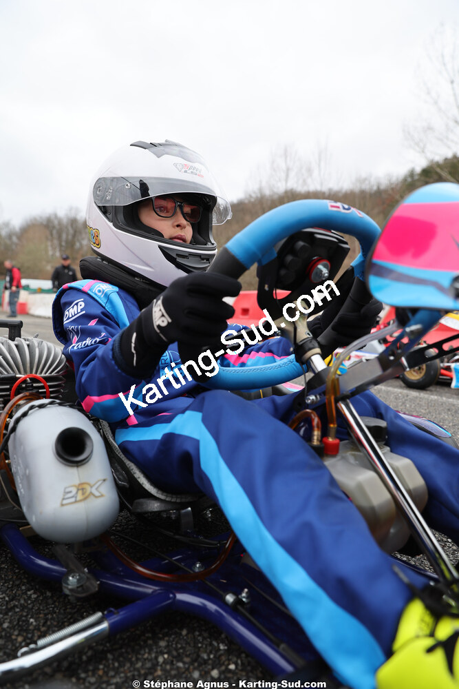 28/02 & 01/03/2026 : 1ère manche du Championnat du Sud 2026 à Aigues-Vives (photos Stéphane Agnus) 2026 — karting