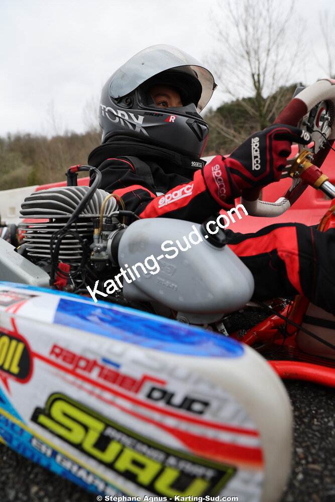 28/02 & 01/03/2026 : 1ère manche du Championnat du Sud 2026 à Aigues-Vives (photos Stéphane Agnus) 2026 — karting