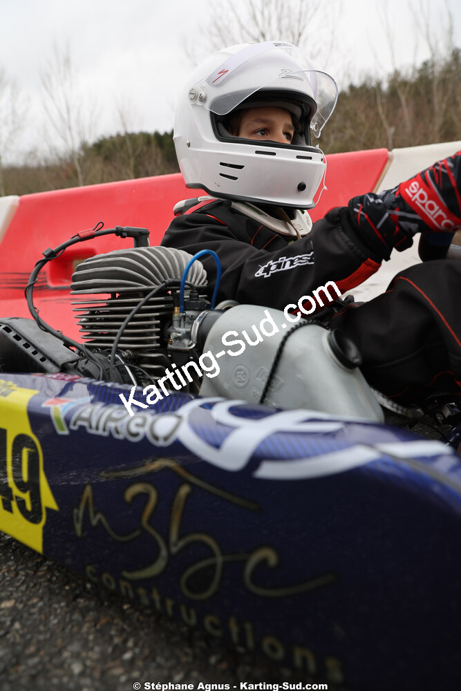 28/02 & 01/03/2026 : 1ère manche du Championnat du Sud 2026 à Aigues-Vives (photos Stéphane Agnus) 2026 — karting