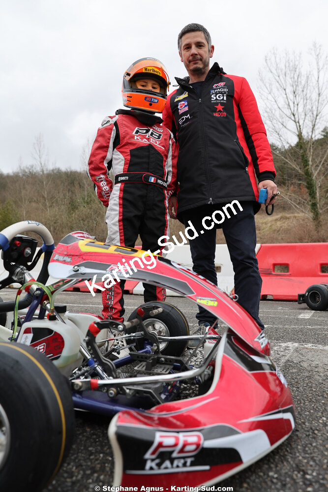 28/02 & 01/03/2026 : 1ère manche du Championnat du Sud 2026 à Aigues-Vives (photos Stéphane Agnus) 2026 — karting