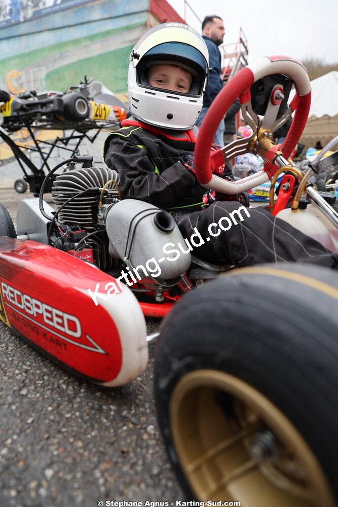 28/02 & 01/03/2026 : 1ère manche du Championnat du Sud 2026 à Aigues-Vives (photos Stéphane Agnus) 2026 — karting
