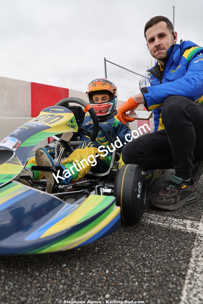 Mathis MESPOULEDE — 28/02 & 01/03/2026 : 1ère manche du Championnat du Sud 2026 à Aigues-Vives (photos Stéphane Agnus) 2026 — karting