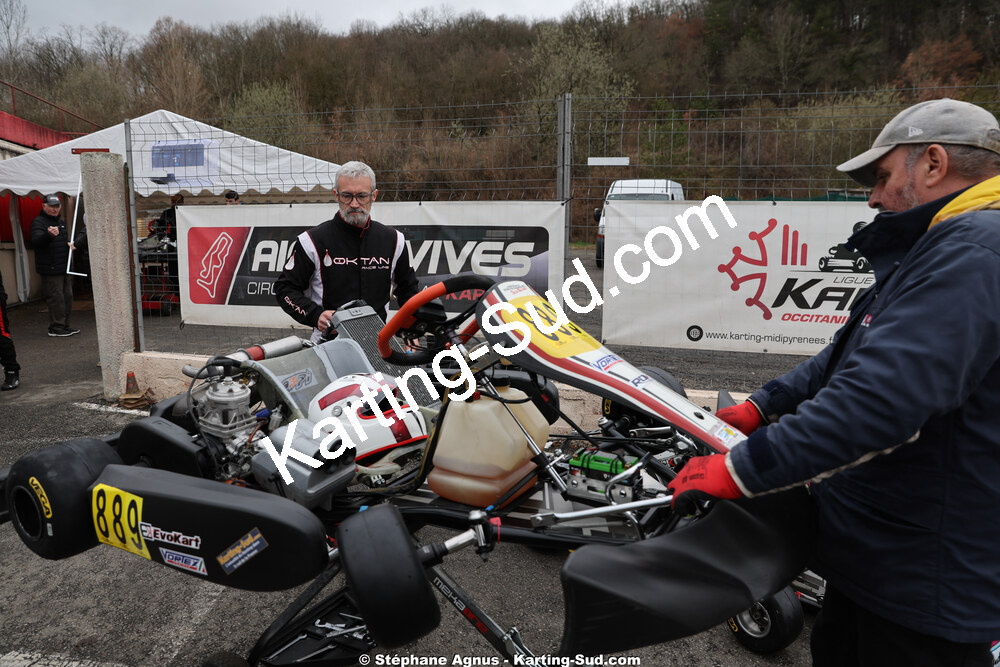 28/02 & 01/03/2026 : 1ère manche du Championnat du Sud 2026 à Aigues-Vives (photos Stéphane Agnus) 2026 — karting