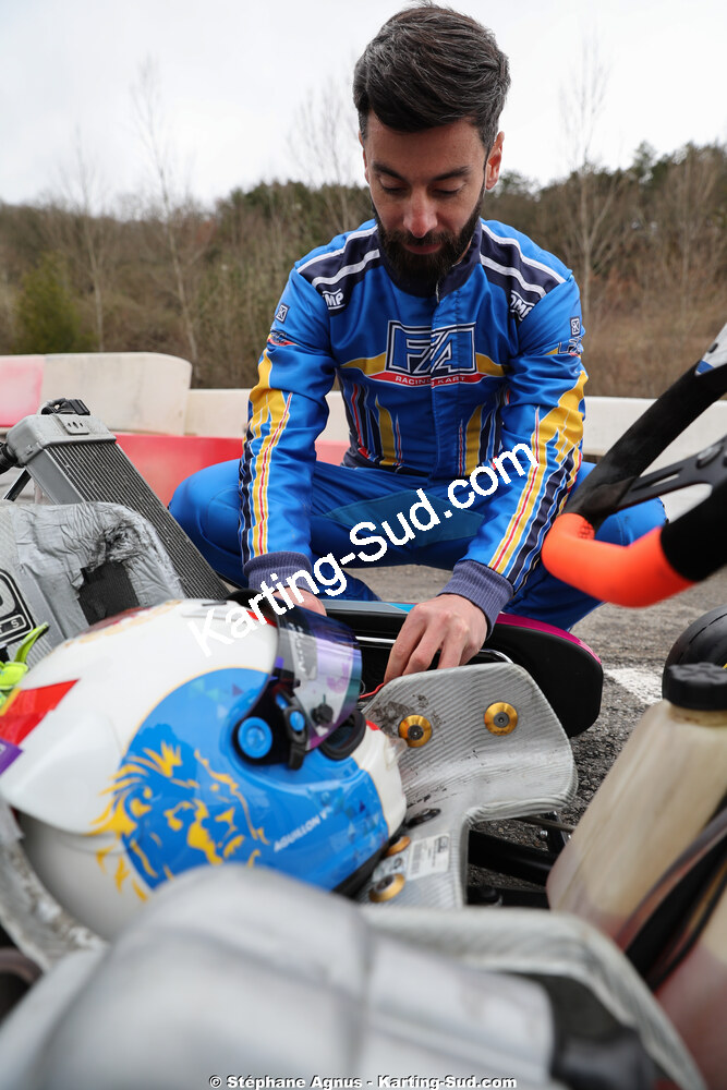 28/02 & 01/03/2026 : 1ère manche du Championnat du Sud 2026 à Aigues-Vives (photos Stéphane Agnus) 2026 — karting
