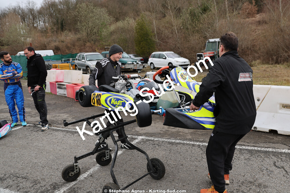 28/02 & 01/03/2026 : 1ère manche du Championnat du Sud 2026 à Aigues-Vives (photos Stéphane Agnus) 2026 — karting