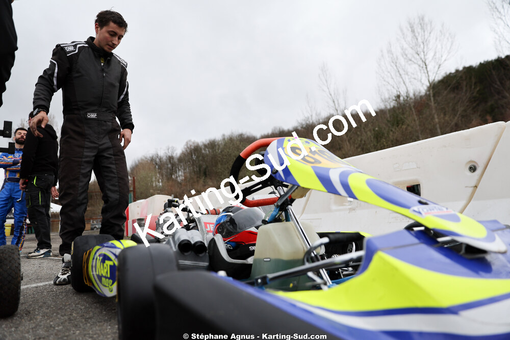 28/02 & 01/03/2026 : 1ère manche du Championnat du Sud 2026 à Aigues-Vives (photos Stéphane Agnus) 2026 — karting
