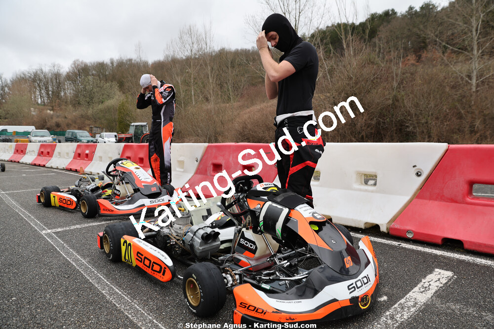 28/02 & 01/03/2026 : 1ère manche du Championnat du Sud 2026 à Aigues-Vives (photos Stéphane Agnus) 2026 — karting