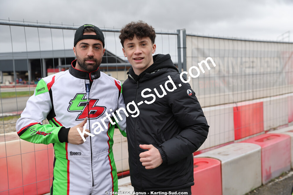 Alexandre MUNOZ, Tanguy MUNOZ — 28/02 & 01/03/2026 : 1ère manche du Championnat du Sud 2026 à Aigues-Vives (photos Stéphane Agnus) 2026 — karting