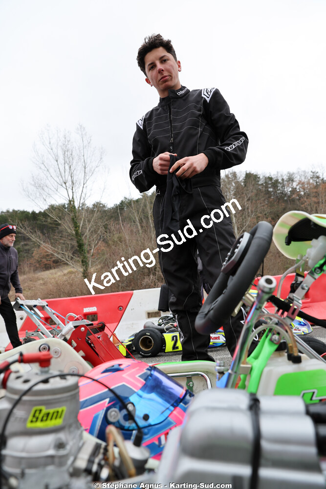 28/02 & 01/03/2026 : 1ère manche du Championnat du Sud 2026 à Aigues-Vives (photos Stéphane Agnus) 2026 — karting