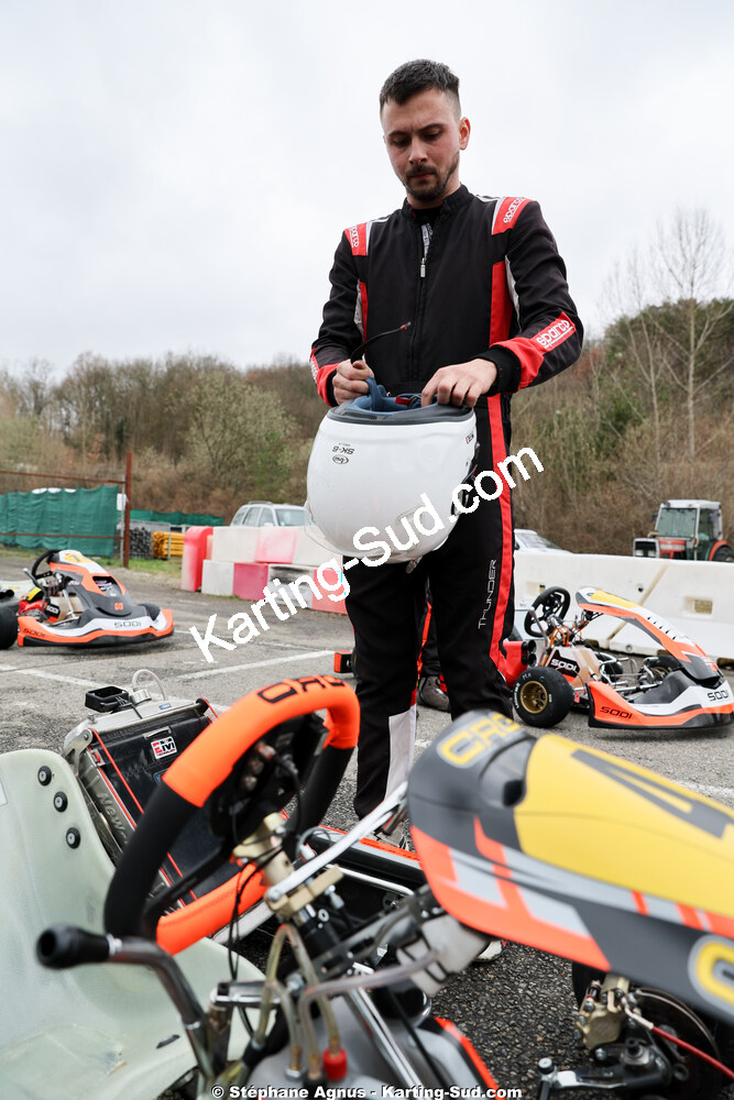 28/02 & 01/03/2026 : 1ère manche du Championnat du Sud 2026 à Aigues-Vives (photos Stéphane Agnus) 2026 — karting