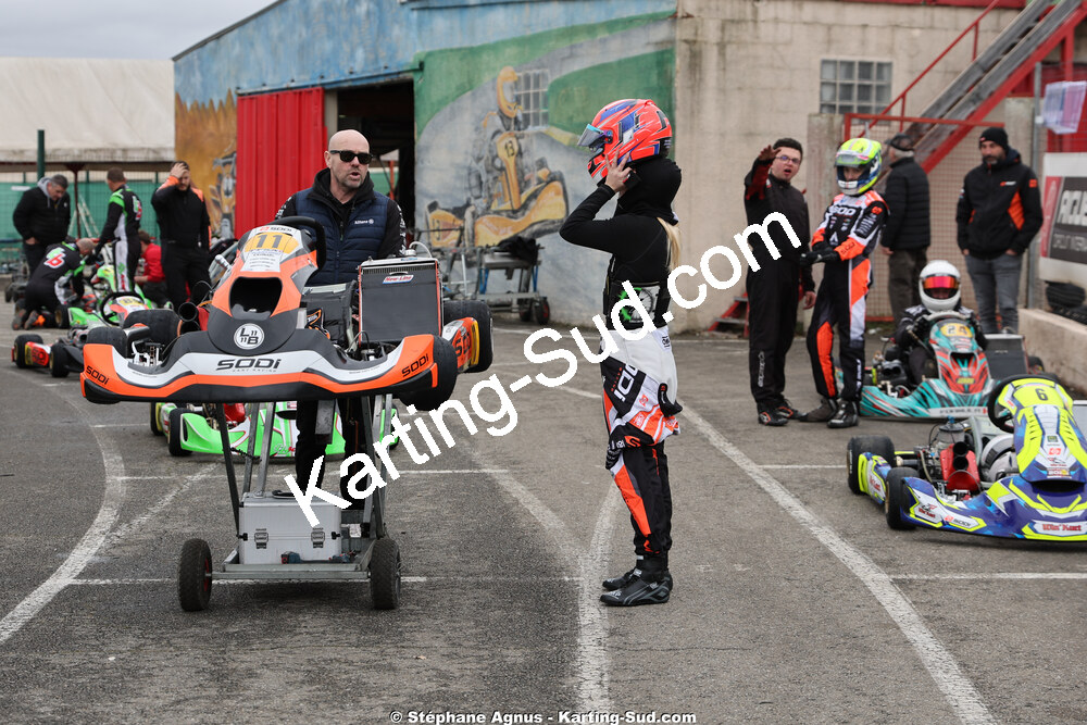 28/02 & 01/03/2026 : 1ère manche du Championnat du Sud 2026 à Aigues-Vives (photos Stéphane Agnus) 2026 — karting