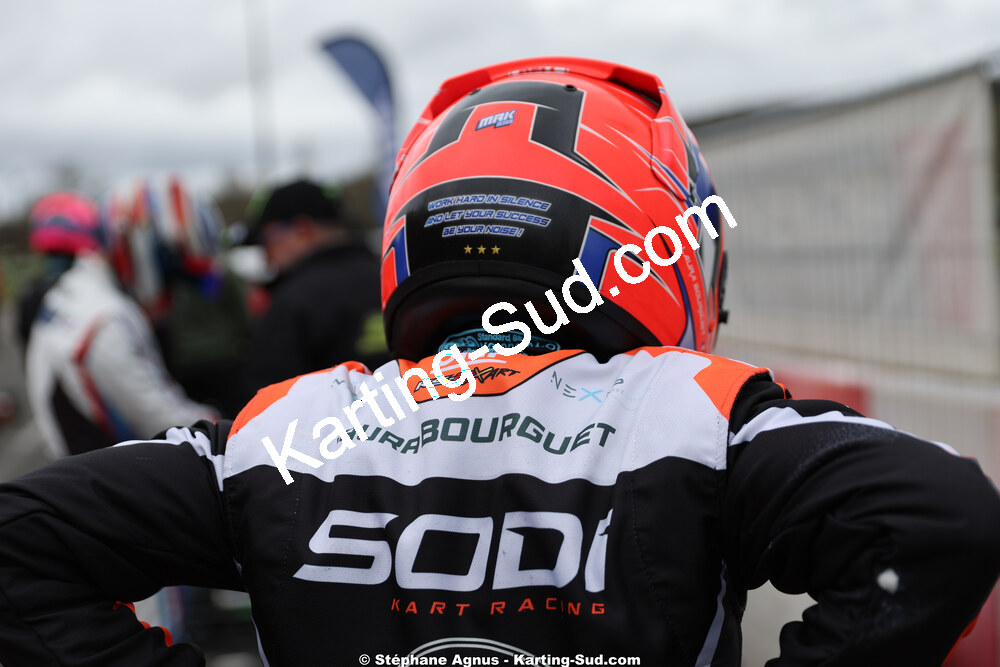 Laura BOURGUET — 28/02 & 01/03/2026 : 1ère manche du Championnat du Sud 2026 à Aigues-Vives (photos Stéphane Agnus) 2026 — karting