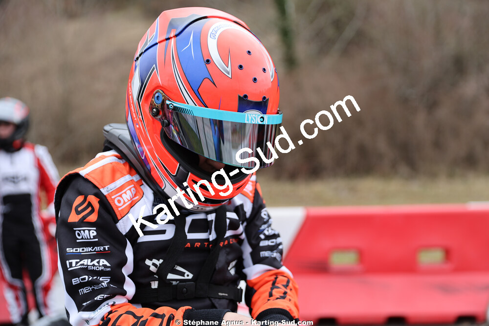 Laura BOURGUET — 28/02 & 01/03/2026 : 1ère manche du Championnat du Sud 2026 à Aigues-Vives (photos Stéphane Agnus) 2026 — karting