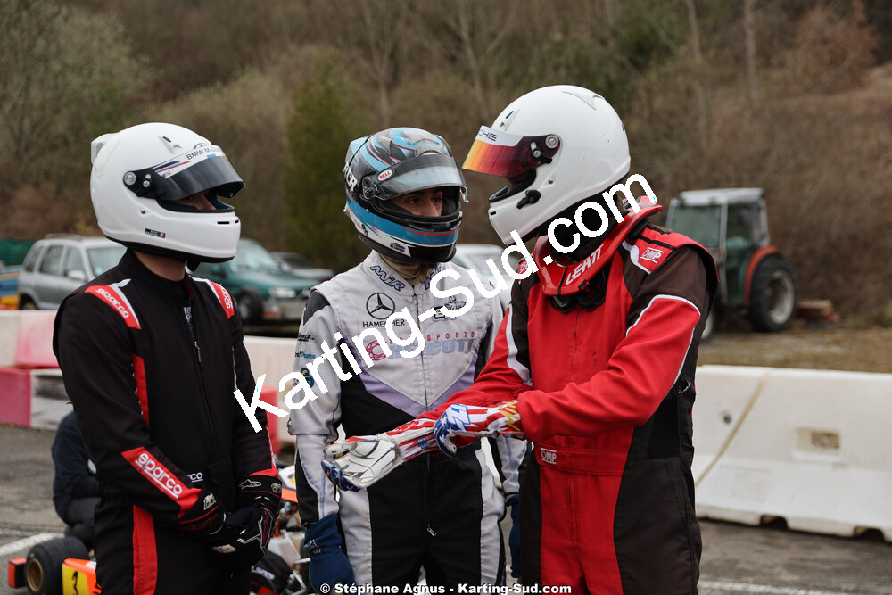 28/02 & 01/03/2026 : 1ère manche du Championnat du Sud 2026 à Aigues-Vives (photos Stéphane Agnus) 2026 — karting