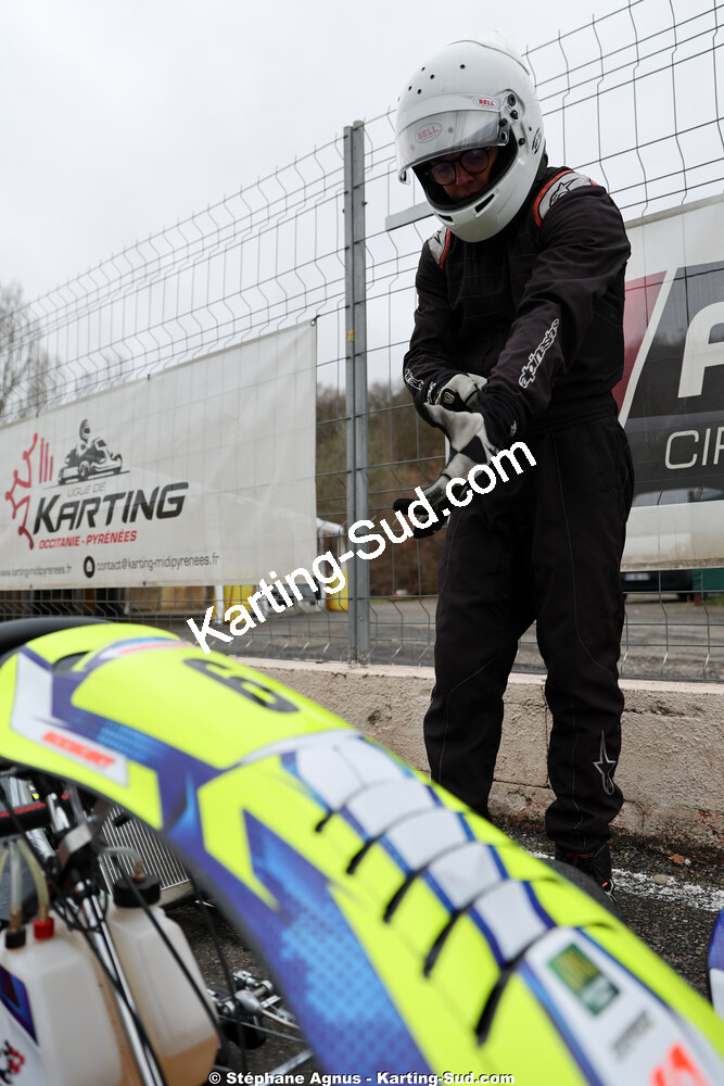 28/02 & 01/03/2026 : 1ère manche du Championnat du Sud 2026 à Aigues-Vives (photos Stéphane Agnus) 2026 — karting
