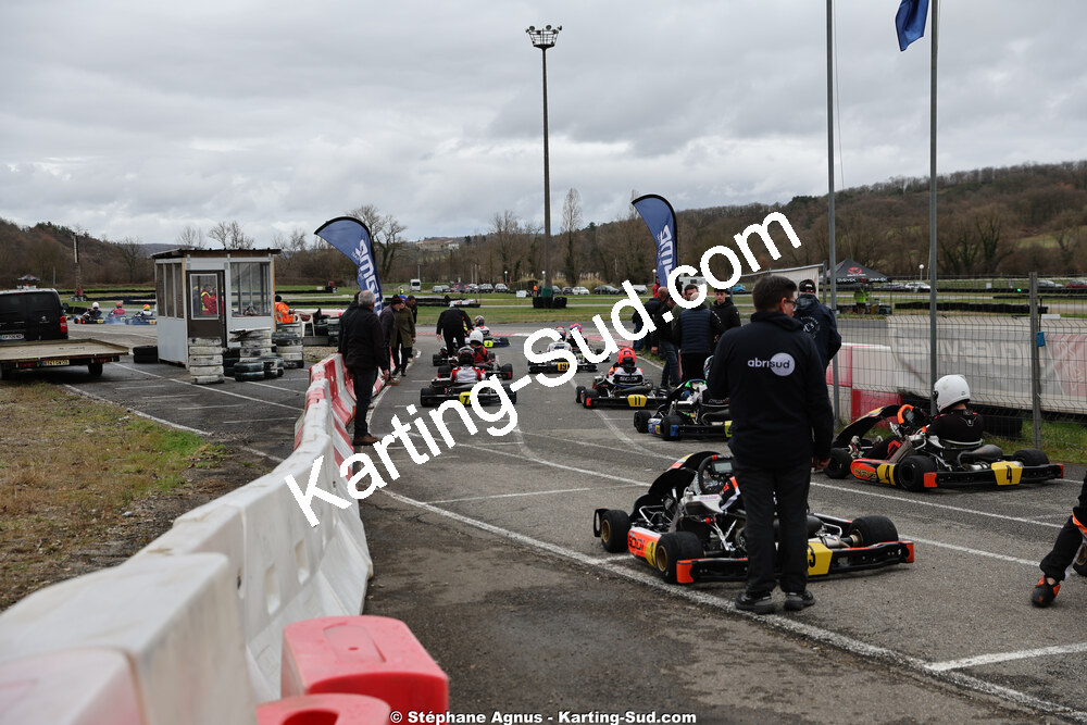 28/02 & 01/03/2026 : 1ère manche du Championnat du Sud 2026 à Aigues-Vives (photos Stéphane Agnus) 2026 — karting