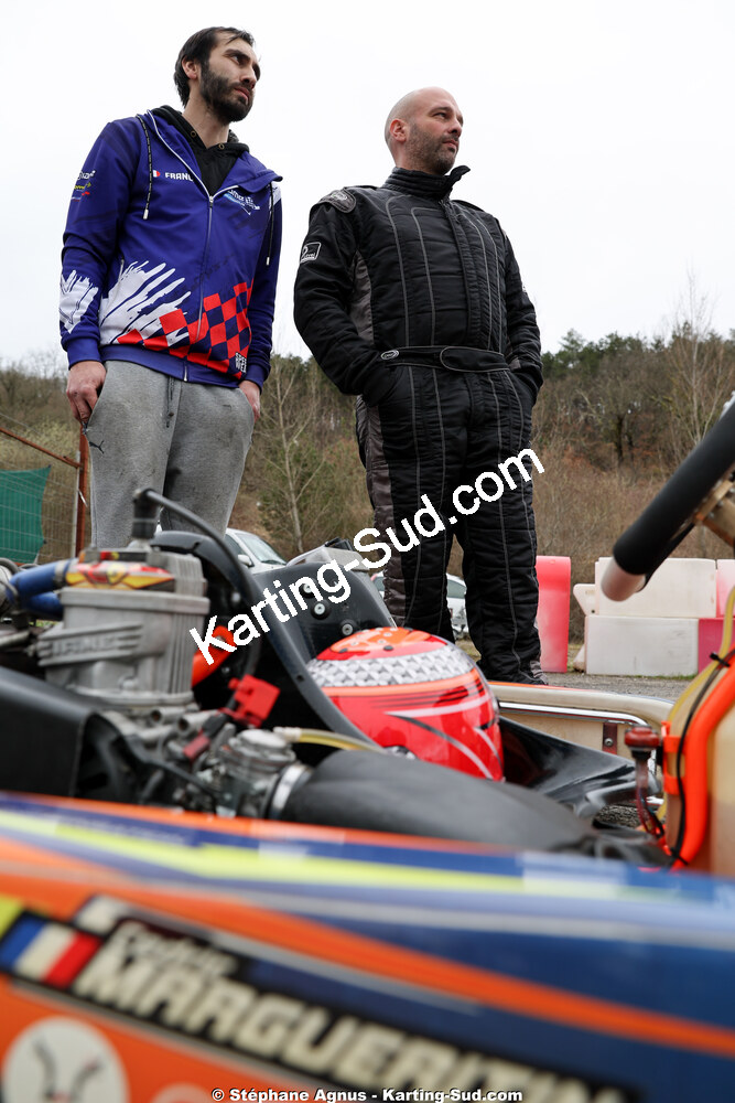 Cédric MARGUERITIN — 28/02 & 01/03/2026 : 1ère manche du Championnat du Sud 2026 à Aigues-Vives (photos Stéphane Agnus) 2026 — karting
