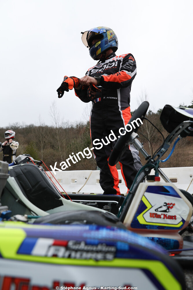 28/02 & 01/03/2026 : 1ère manche du Championnat du Sud 2026 à Aigues-Vives (photos Stéphane Agnus) 2026 — karting