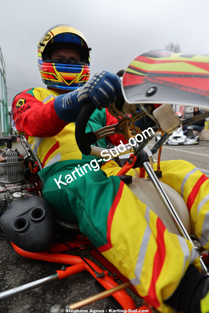 28/02 & 01/03/2026 : 1ère manche du Championnat du Sud 2026 à Aigues-Vives (photos Stéphane Agnus) 2026 — karting