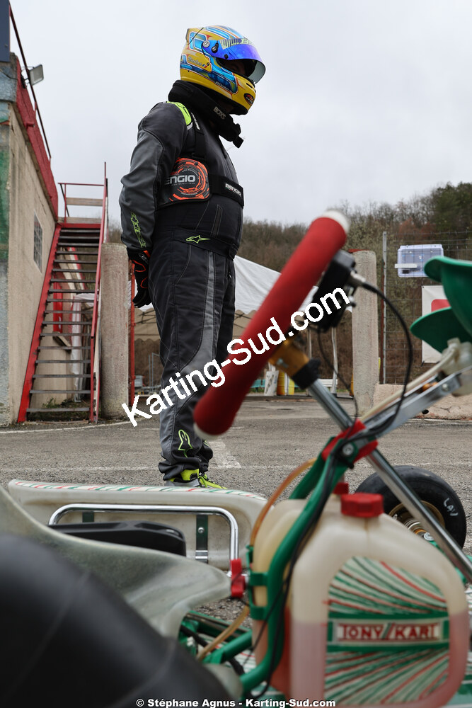28/02 & 01/03/2026 : 1ère manche du Championnat du Sud 2026 à Aigues-Vives (photos Stéphane Agnus) 2026 — karting