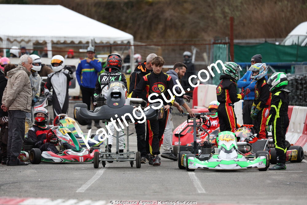 Ethan CHAIX — 28/02 & 01/03/2026 : 1ère manche du Championnat du Sud 2026 à Aigues-Vives (photos Stéphane Agnus) 2026 — karting