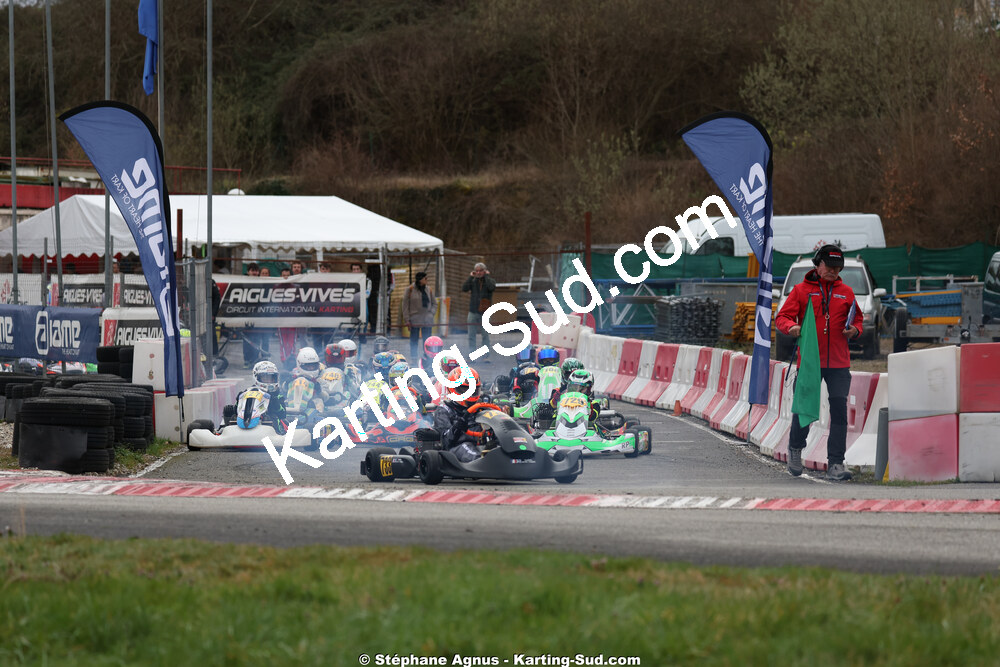 KA100 — 28/02 & 01/03/2026 : 1ère manche du Championnat du Sud 2026 à Aigues-Vives (photos Stéphane Agnus) 2026 — karting