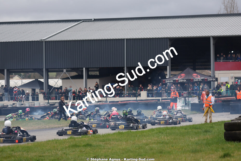 KA100 — 28/02 & 01/03/2026 : 1ère manche du Championnat du Sud 2026 à Aigues-Vives (photos Stéphane Agnus) 2026 — karting
