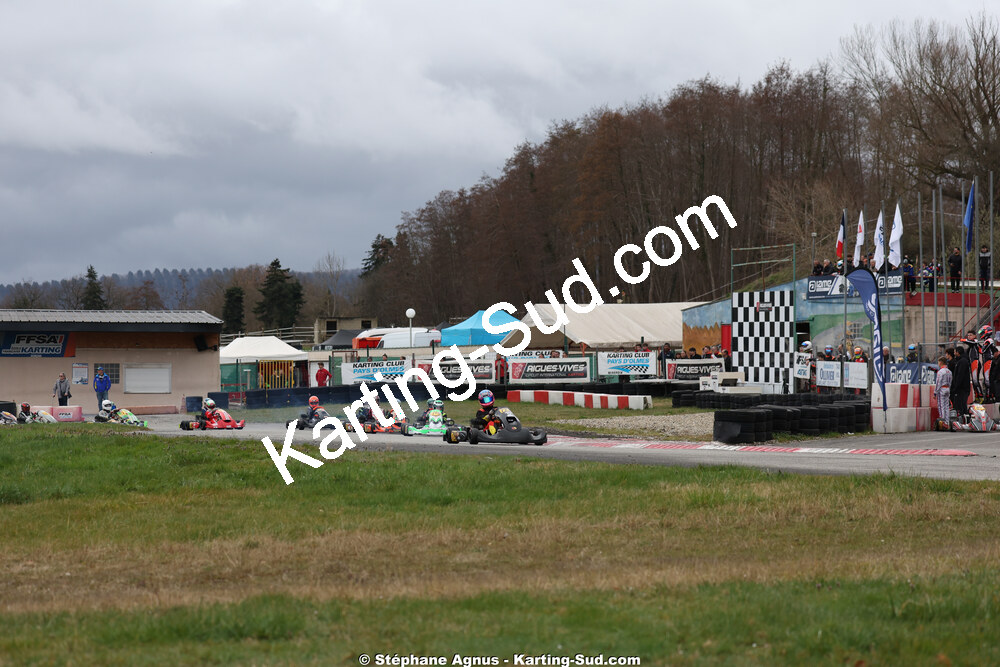 KA100 — 28/02 & 01/03/2026 : 1ère manche du Championnat du Sud 2026 à Aigues-Vives (photos Stéphane Agnus) 2026 — karting