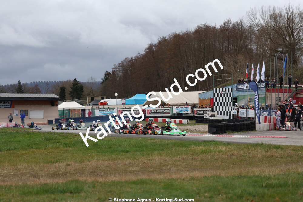 KA100 — 28/02 & 01/03/2026 : 1ère manche du Championnat du Sud 2026 à Aigues-Vives (photos Stéphane Agnus) 2026 — karting