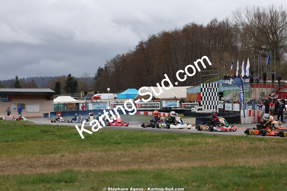 KA100 — 28/02 & 01/03/2026 : 1ère manche du Championnat du Sud 2026 à Aigues-Vives (photos Stéphane Agnus) 2026 — karting