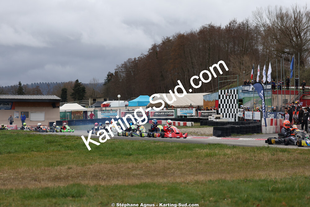 KA100 — 28/02 & 01/03/2026 : 1ère manche du Championnat du Sud 2026 à Aigues-Vives (photos Stéphane Agnus) 2026 — karting