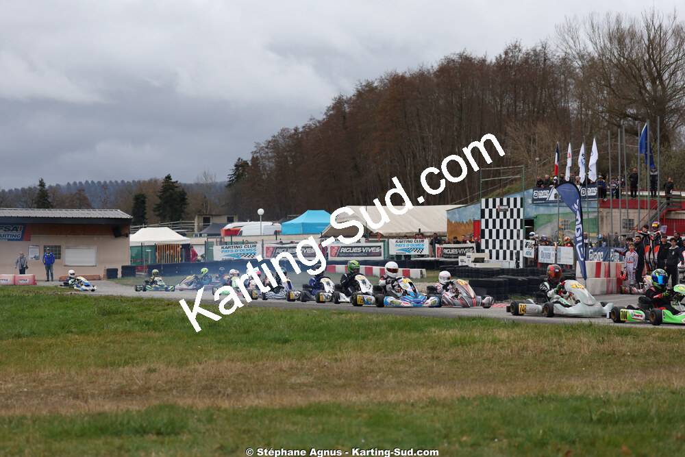 KA100 — 28/02 & 01/03/2026 : 1ère manche du Championnat du Sud 2026 à Aigues-Vives (photos Stéphane Agnus) 2026 — karting