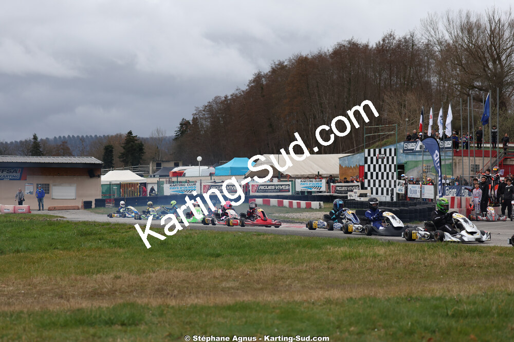 KA100 — 28/02 & 01/03/2026 : 1ère manche du Championnat du Sud 2026 à Aigues-Vives (photos Stéphane Agnus) 2026 — karting