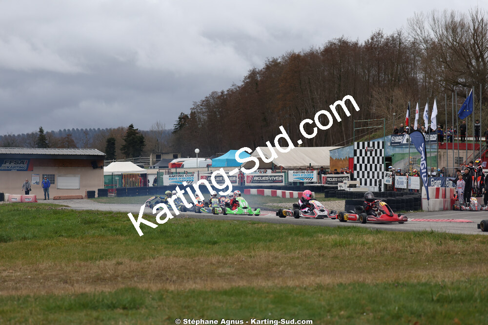 KA100 — 28/02 & 01/03/2026 : 1ère manche du Championnat du Sud 2026 à Aigues-Vives (photos Stéphane Agnus) 2026 — karting