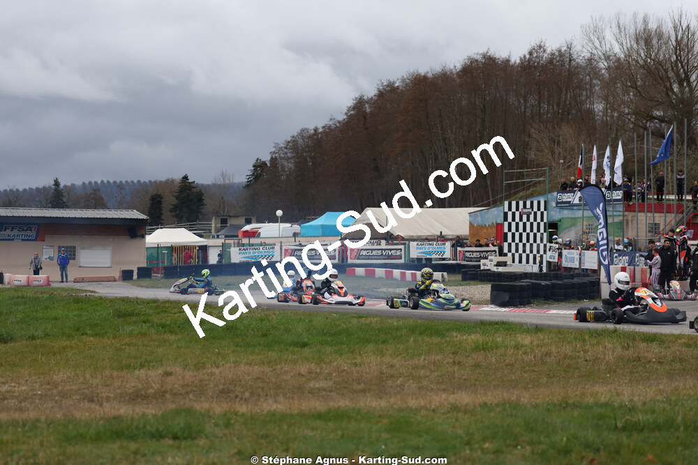 KA100 — 28/02 & 01/03/2026 : 1ère manche du Championnat du Sud 2026 à Aigues-Vives (photos Stéphane Agnus) 2026 — karting