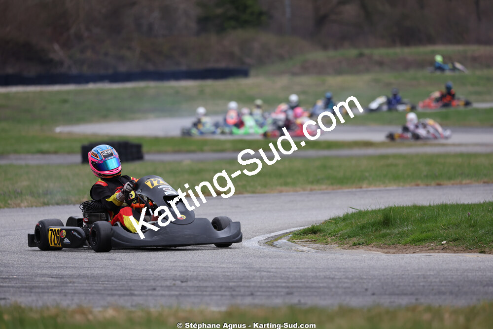 KA100 — 28/02 & 01/03/2026 : 1ère manche du Championnat du Sud 2026 à Aigues-Vives (photos Stéphane Agnus) 2026 — karting