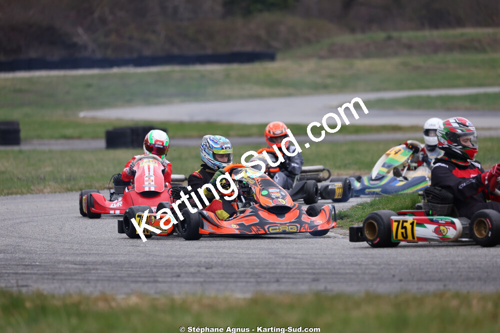 KA100 — 28/02 & 01/03/2026 : 1ère manche du Championnat du Sud 2026 à Aigues-Vives (photos Stéphane Agnus) 2026 — karting